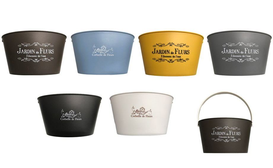 P.M バスケットプランター 28型<