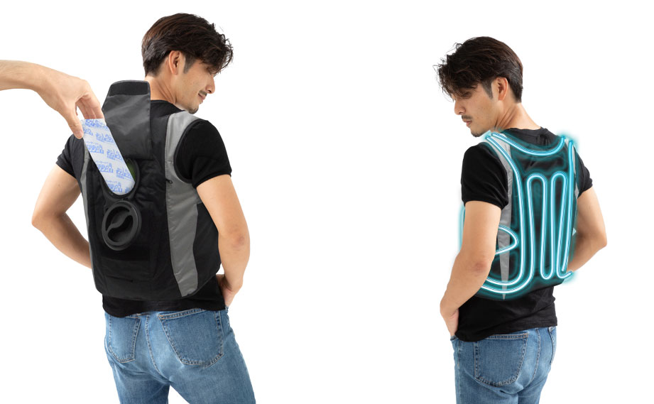 水冷服　ペルチェ 水冷式ベスト・水冷ベスト<